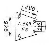 ATTACHE GOETT 549F5 2500  V RA