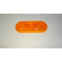 CABOCHON FEU ORANGE OVAL  100X44    JOKON