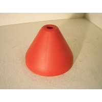 CONE PLASTIQUE ROUGE OU NOIR POUR PNEUMATIQUE