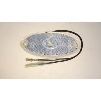 FEU AV BLANC A LED  OVAL    100X44   12V  JOKON   type 2012