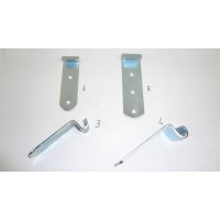 GACHE PLATE POUR FERMETURE DE 105 MM