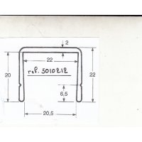 MOULURE ENCADRT ALU PANN SANDW 20MM