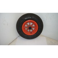 ROUE MONTEE 400X8 RRlx 100 PLASTIQ al 25mm