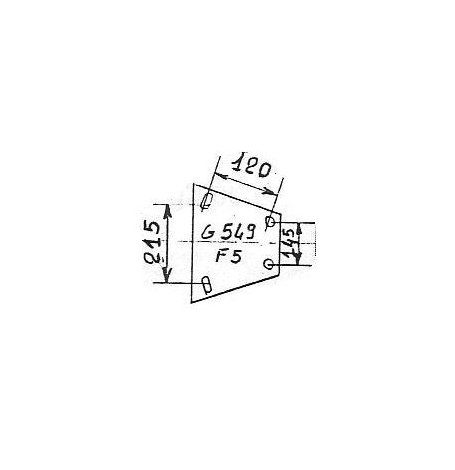 ATTACHE GOETT 549F5 2500  V RA