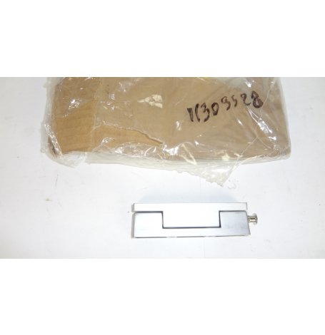 CHARNIERE ALU ANODISE JG 95X28  PERCEE RABATTANT