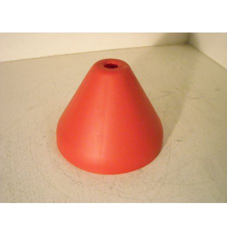 CONE PLASTIQUE ROUGE OU NOIR POUR PNEUMATIQUE