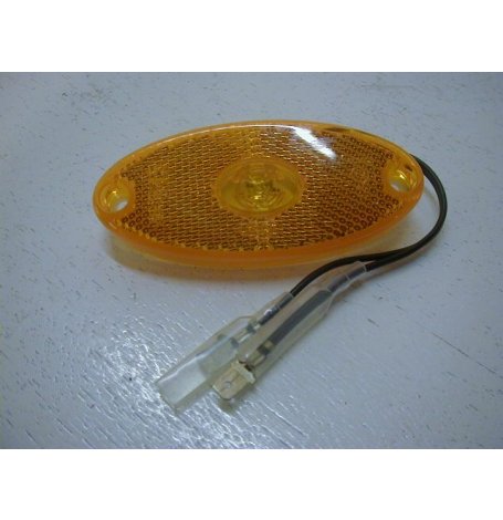 FEU ORANGE A LED  OVAL    100X44   24V  JOKON