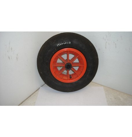 ROUE MONTEE 400X8 RRlx 100 PLASTIQ al 25mm