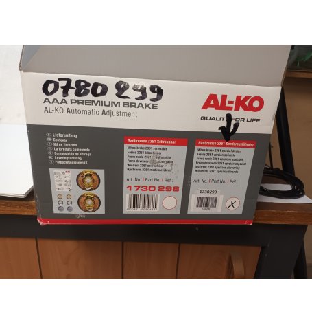 SET AK 4 MACHOIRES 2361 -AAA-  RA COMPLET