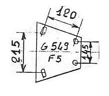 ATTACHE GOETT 549F5 2500  V RA