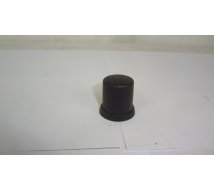 CACHE ECROU ROND NOIR DE 17MM