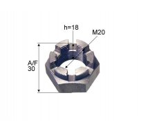 ECROU FUSEE 20MM RTN