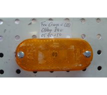 FEU ORANGE A LED  OBLONG  L=110mm  24V  JOKON