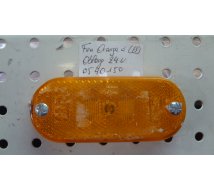 FEU ORANGE A LED  OBLONG  L=110mm  24V  JOKON