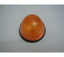 FEU ORANGE   ROND   OBUS   D=76mm