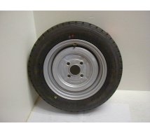 ROUE MONTEE 155/70 X12 100X4 MAXXIS ou NANKANG