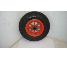 ROUE MONTEE 400X8 RRlx 100 PLASTIQ al 25mm