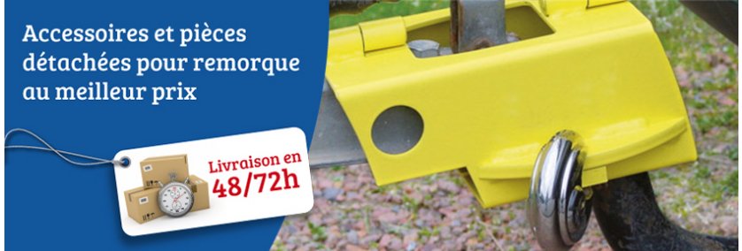 VGEBY Attache-Remorque Antivol en Alliage de Zinc, Pratique pour