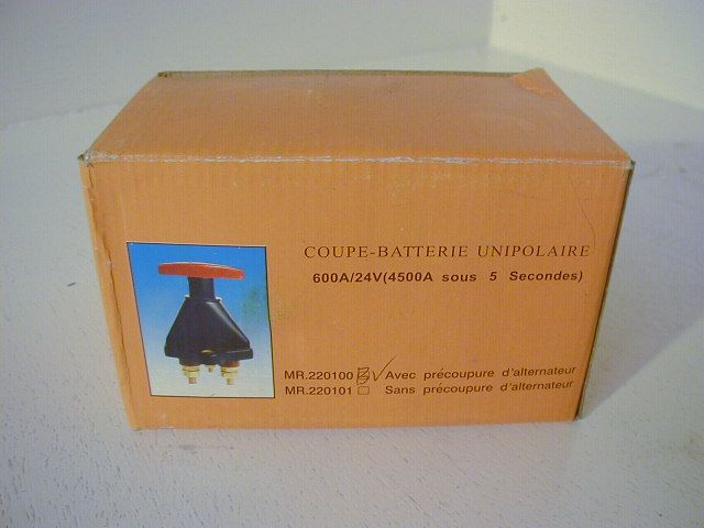 Coupe batterie 600 A