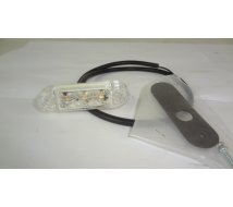 FEU AV BLANC A LED 76 X 18 -- �p 10 -- 12V