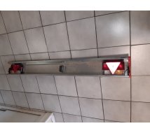 PLAQUE IMMATR ME LG 1.75 AVEC FEUX