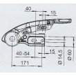 AKS  3504  ANTILACET MAXI 3500 KG boulons en croix