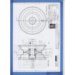 ROUE MONTEE 600X9 MOBIL HOME CAP 2100Kg 2 Rlts 35 - Pneu 8 PR 2100kg